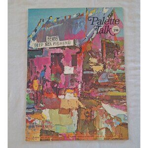 1973 Palette Talk #20 Art Magazine Grumbacher Color Watercolor Lighting Vintage